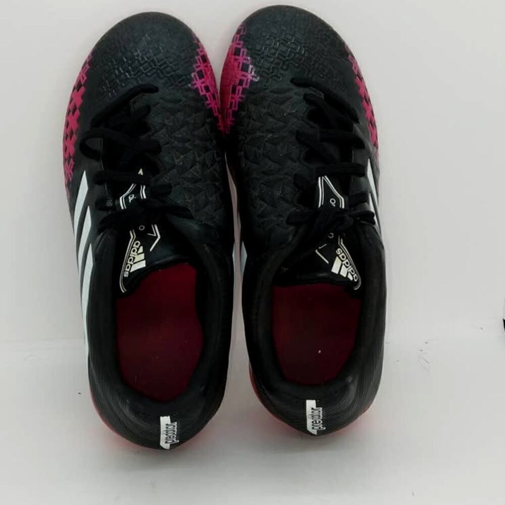 Adidas Prediator Absolado Boys Pre-owned Purple & Black Soccer Cleats - sz. 4Y - Picture 3 of 6